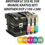 BROTHER LC 539-LC 535 Dolu..